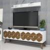 TV Unit Nisan - White White