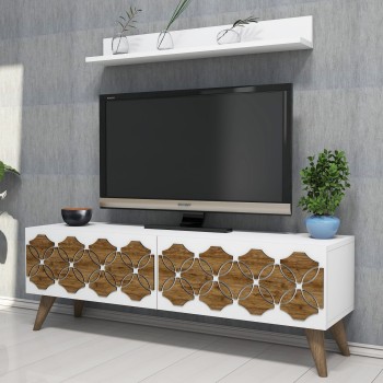 TV Unit Nisan - White White