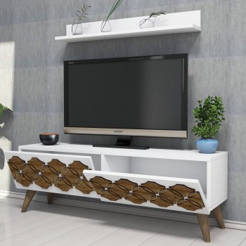TV Unit Nisan - White White