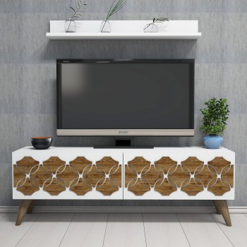 TV Unit Nisan - White White