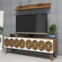 TV Unit Nisan - Walnut Walnut