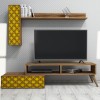TV Unit Planet - Walnut, Yellow Walnut
Yellow