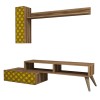 TV Unit Planet - Walnut, Yellow Walnut
Yellow