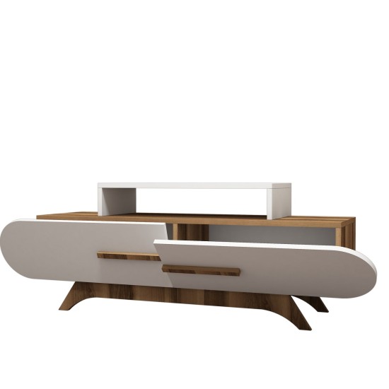 TV Stand Rose - Walnut, White Walnut
White TV Stand Rose - Walnut, White Walnut
White