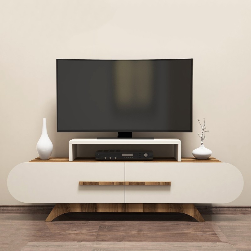 Hanah Home TV Stand Rose - Walnut, Cream Walnut
Cream