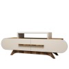 Hanah Home TV Stand Rose - Walnut, Cream Walnut
Cream