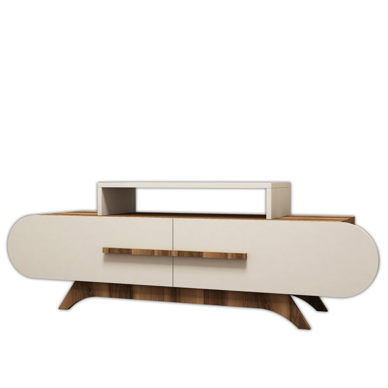 Hanah Home TV Stand Rose - Walnut, Cream Walnut
Cream