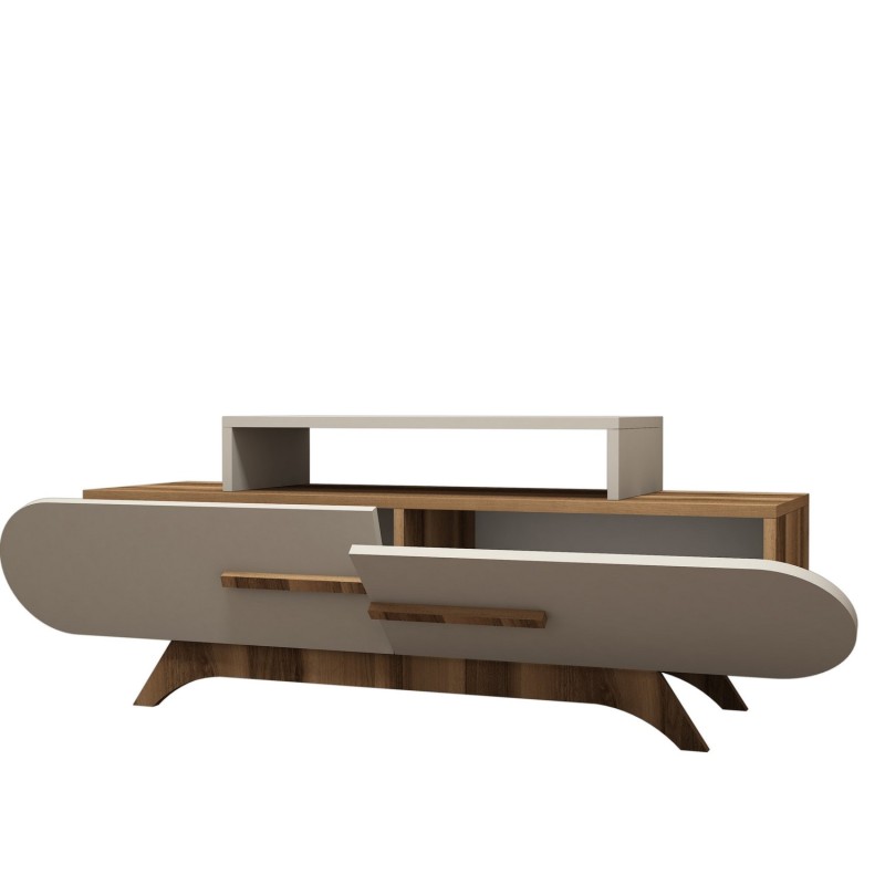 Hanah Home TV Stand Rose - Walnut, Cream Walnut
Cream