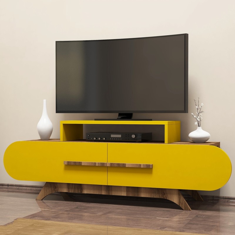 TV Stand Rose - Walnut, Yellow Walnut
Yellow