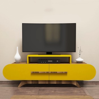 TV Stand Rose - Walnut, Yellow Walnut
Yellow