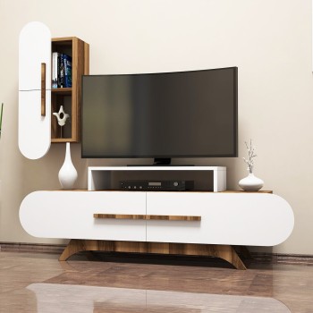 TV Unit Rose S - Walnut, White Walnut
White