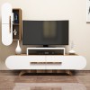 TV Unit Rose S - Walnut, White Walnut
White
