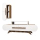 TV Unit Rose S - Walnut, White Walnut
White TV Unit Rose S - Walnut, White Walnut
White