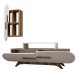 TV Unit Rose S - Walnut, White Walnut
White TV Unit Rose S - Walnut, White Walnut
White