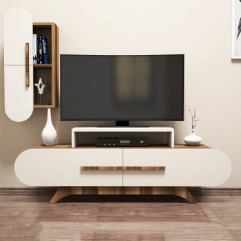 TV Unit Rose S - Walnut, Cream Walnut
Cream