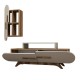 TV Unit Rose S - Walnut, Cream Walnut
Cream TV Unit Rose S - Walnut, Cream Walnut
Cream