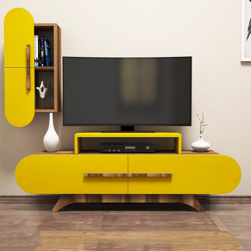TV Unit Rose S - Walnut, Yellow Walnut
Yellow