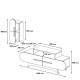 TV Unit Rose S - Walnut, Yellow Walnut
Yellow