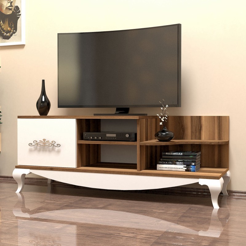 TV Stand Sultan - Walnut, White Walnut
White