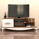 TV Stand Sultan - Walnut, White Walnut
White TV Stand Sultan - Walnut, White Walnut
White
