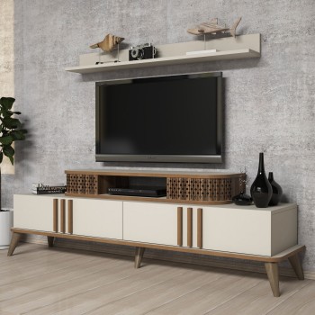 TV Unit Eylül - Cream Cream