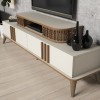 TV Unit Eylül - Cream Cream