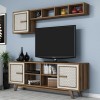 TV Unit Ayla - Walnut, Cream Walnut
Cream