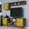 TV Unit Ayla - Walnut, Yellow Walnut
Yellow