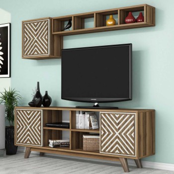 TV Unit Inci - Walnut, Cream Walnut
Cream