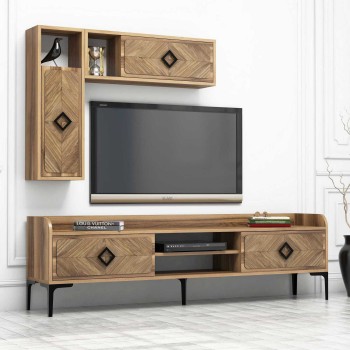 TV Unit Samba - Walnut Walnut