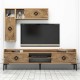 TV Unit Samba - Walnut Walnut TV Unit Samba - Walnut Walnut