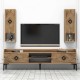 TV Unit Samba - Walnut Walnut TV Unit Samba - Walnut Walnut