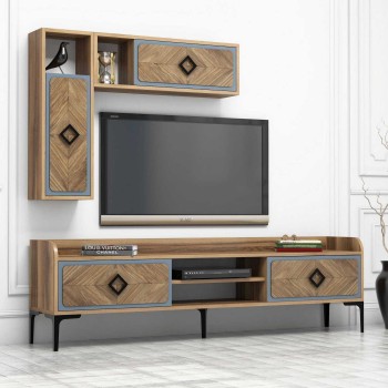 TV Unit Samba - Blue Walnut
Blue