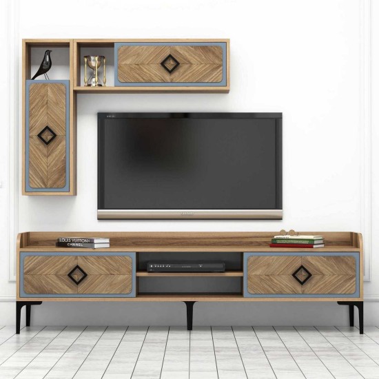 TV Unit Samba - Blue Walnut
Blue TV Unit Samba - Blue Walnut
Blue
