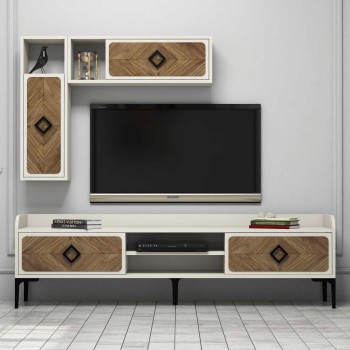 TV Unit Samba - Cream Walnut
Cream