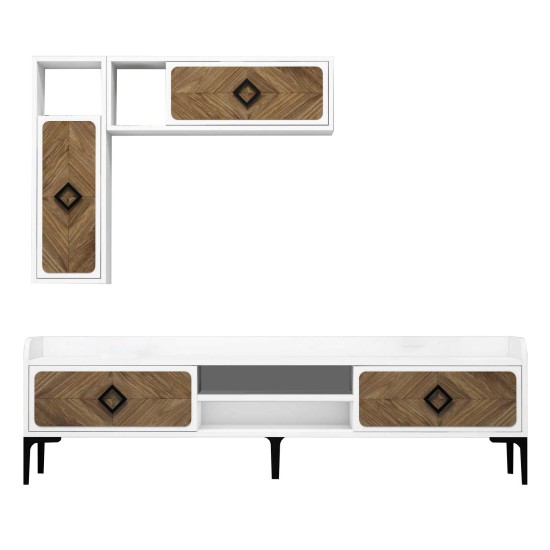 TV Unit Samba - White White
Walnut TV Unit Samba - White White
Walnut
