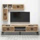 TV Unit Samba - Oak Oak TV Unit Samba - Oak Oak