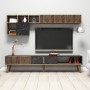 TV Unit Milan - Walnut, Black Walnut
Black
