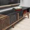 TV Unit Milan - Walnut, Black Walnut
Black