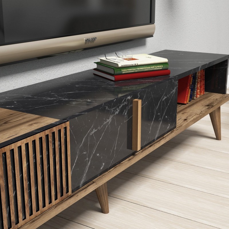 TV Unit Milan - Walnut, Black Walnut
Black