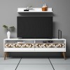 TV Unit Line - White White