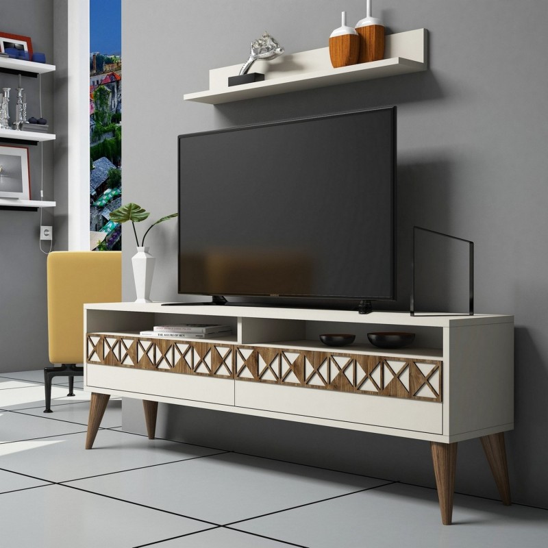 TV Unit Line - Cream Cream
