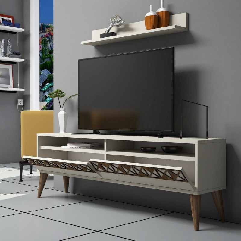 TV Unit Line - Cream Cream