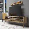TV Unit Line - Oak Oak