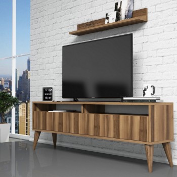 TV Unit Best - Walnut Walnut