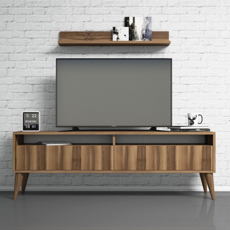 TV Unit Best - Walnut Walnut