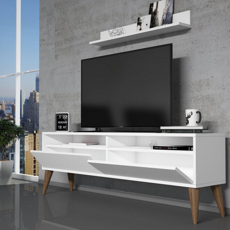 TV Unit Best - White White