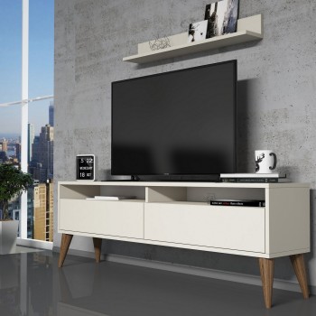 TV Unit Best - Cream Cream