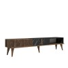 Hanah Home TV Stand Milan - Walnut, Black Walnut
Black