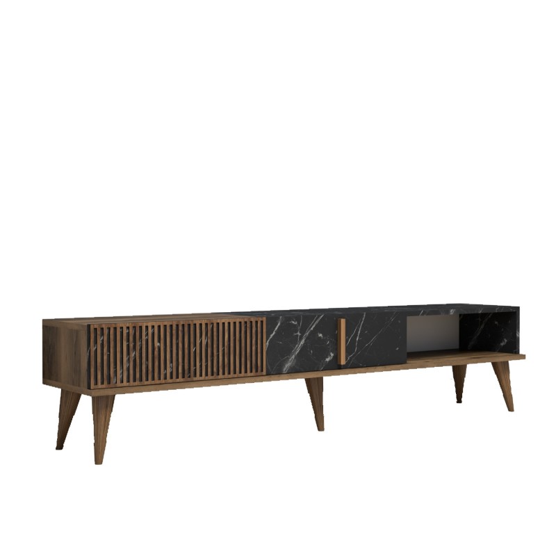 Hanah Home TV Stand Milan - Walnut, Black Walnut
Black